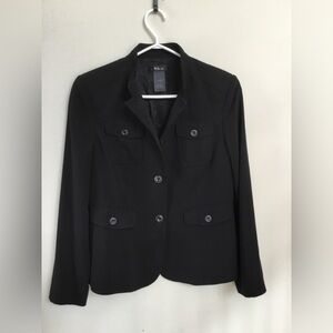 Style & Co Black Lined Jacket